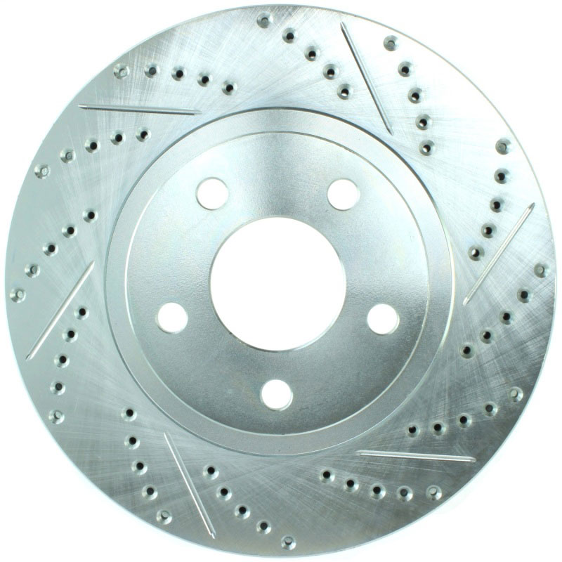 Stoptech 227.62055L | StopTech Pontiac Bonneville Select Sport Drilled/Slotted Rotor, Front Left; 2000-2004