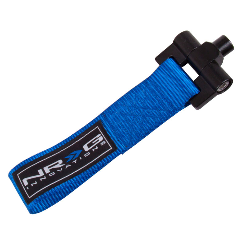 NRG tow-121bl | Bolt-In Tow Strap Blue - Scion TC 2011-2013 / Scion XB 07-12 (5000lb. Limit); 2011-2013