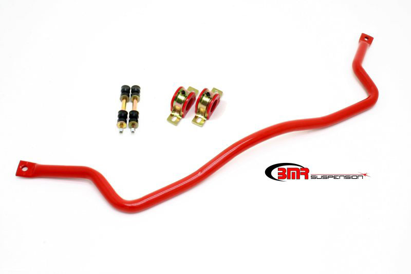 BMR Suspension SB001R | BMR Front 35mm sway bar w/bushings, Camaro V8 / V6 Red; 1993-2002