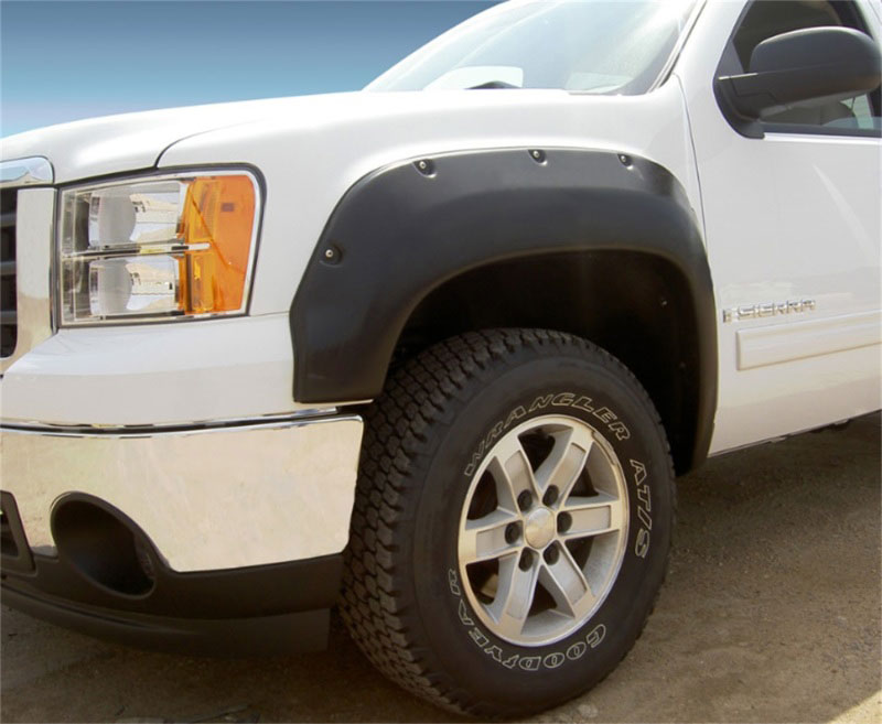 Stampede 8516-2 | 2007-2013 GMC Sierra 1500 78.7/97.6in Bed Trail Riderz Fender Flares 4pc Smooth; 2007-2013