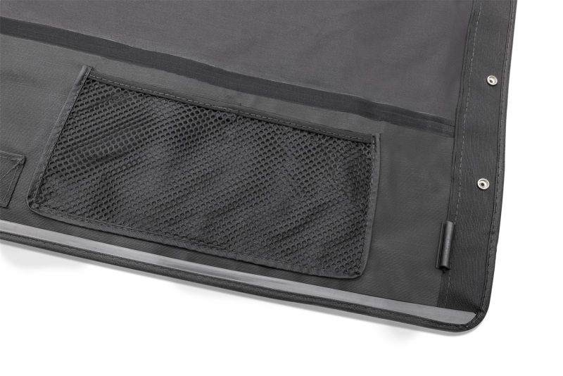 Rugged Ridge 1379033 | Frameless Black Diamond Soft Top 92-95 Jeep Wrangler YJ; 1992-1995