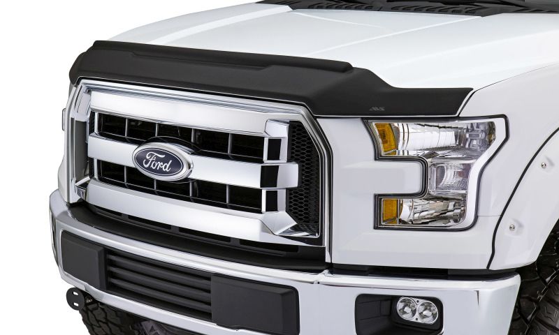 AVS 436235 | 2023 Ford F250/350/450 Superduty Aeroskin II Low Profile Hood Shield - Textured Black; 2023-2023