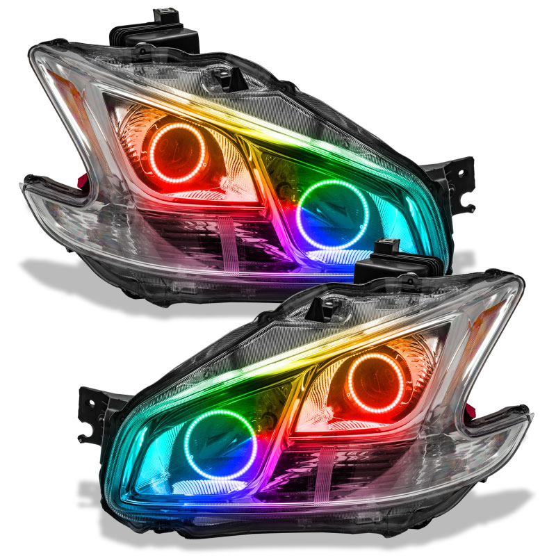 Oracle Lighting 7177-330 | Oracle 09-13 Nissan Maxima SMD HL (Non-HID)-Chrome - ColorSHIFT; 2009-2013