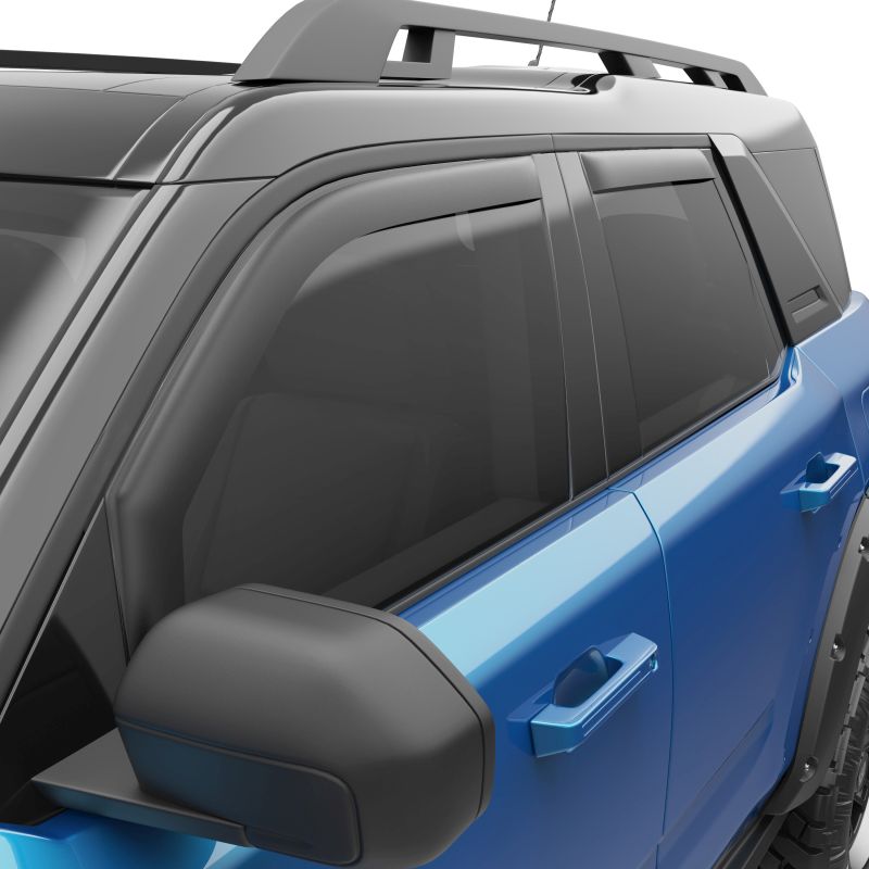 EGR 573565 | 21-22 Ford Bronco 4 Door In-Channel Window Visors - Matte Black (573565); 2021-2022