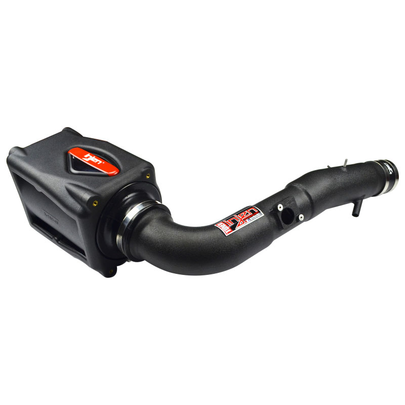 Injen PF2057WB | Power-Flow Air Intake Toyota FJ 4.0L V6 w/ Power Box & MR Technology, Wrinkle Black; 2006-2009