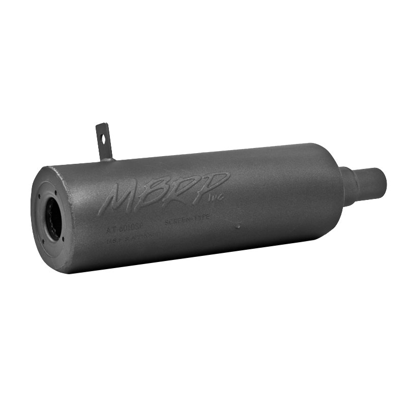 MBRP at-6502sp | 01-05 Polaris Sportsman 400 / 06-07 Sportsman 450 Slip-On Combination Exhaust w/Sport Muffler; 2001-2005