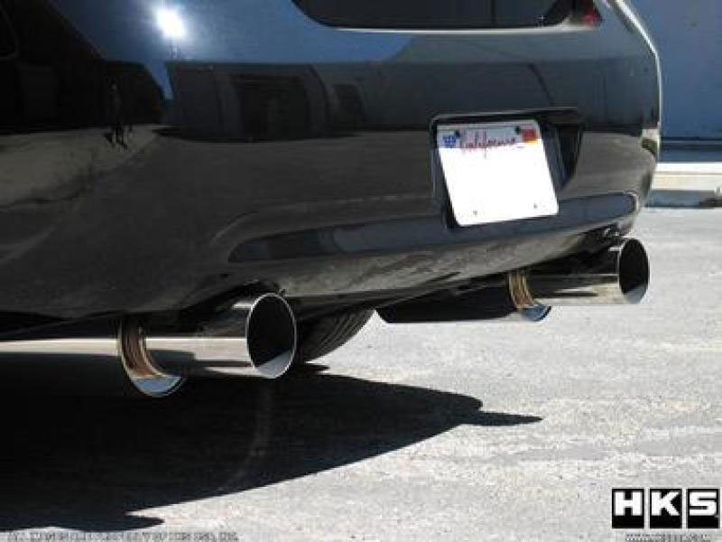 HKS 32003-bn001 | 09-10+ G37 Sedan Hi-Power Rear Muffler; 2009-2011