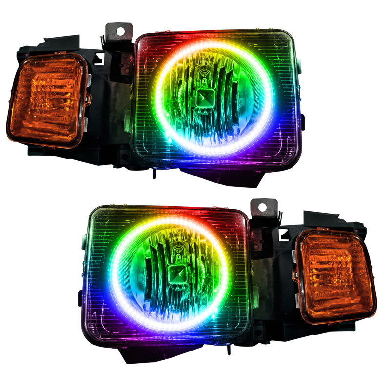 Oracle Lighting 7133-334 | Oracle 06-10 Hummer H3 SMD HL (Combo) - ColorSHIFT w/o Controller; 2006-2010