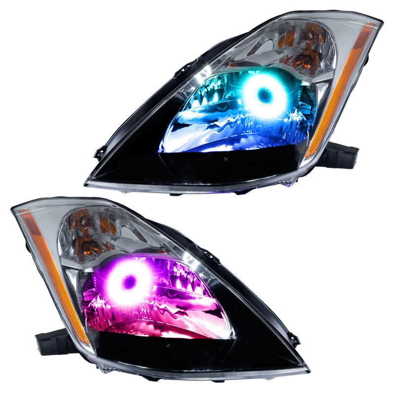 Oracle Lighting 7144-334 | Oracle 03-05 Nissan 350Z SMD HL (HID Style) - ColorSHIFT w/o Controller; 2003-2005