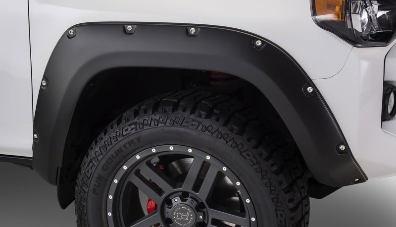 Bushwacker 30045-02 | 14-18 Toyota 4Runner Pocket Style Flares 2pc Excludes Limited - Black; 2014-2024