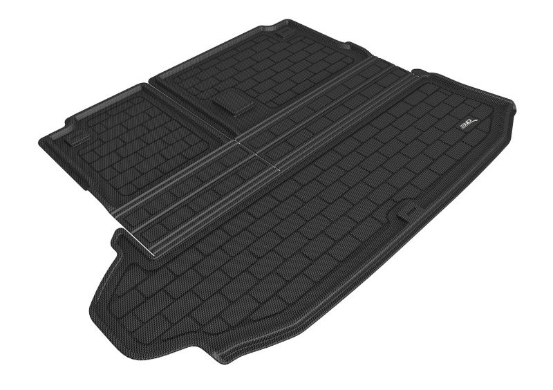 3D Maxpider m1ty2621309 | 3D MAXpider 20-21 Toyota Highlander No Subwoofer Kagu Seat Back Protector Cargo Liner - Black; 2020-2021