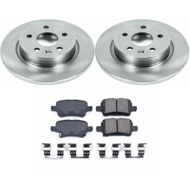 PowerStop koe7896 | Power Stop 2016 Chevrolet Cruze Rear Autospecialty Brake Kit; 2016-2016