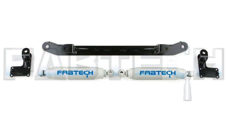 Fabtech fts8010 | 01-10 GM 2500HD/3500HD 2WD/4WD Dual Performance Steering Stabilizer; 2001-2010