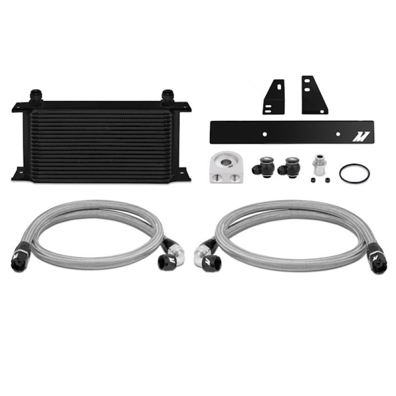 Mishimoto mmoc-370z-09bk | 09+ Nissan 370Z / 08+ Infiniti G37 (Coupe Only) Oil Cooler Kit - Black; 2009-2012