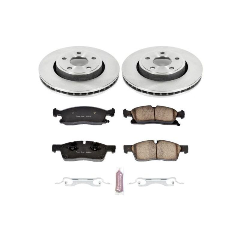 PowerStop koe5951 | Power Stop 11-19 Dodge Durango Front Autospecialty Brake Kit; 2011-2019