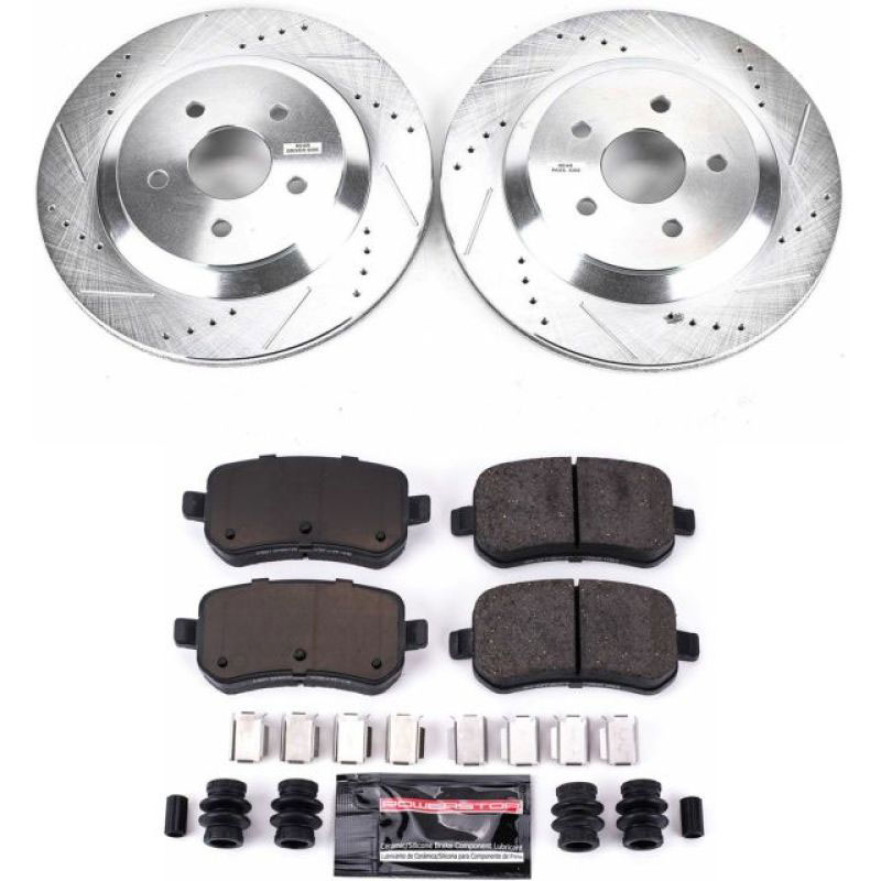 PowerStop k3061 | Power Stop 04-07 Ford Freestar Rear Z23 Evolution Sport Brake Kit; 2004-2007