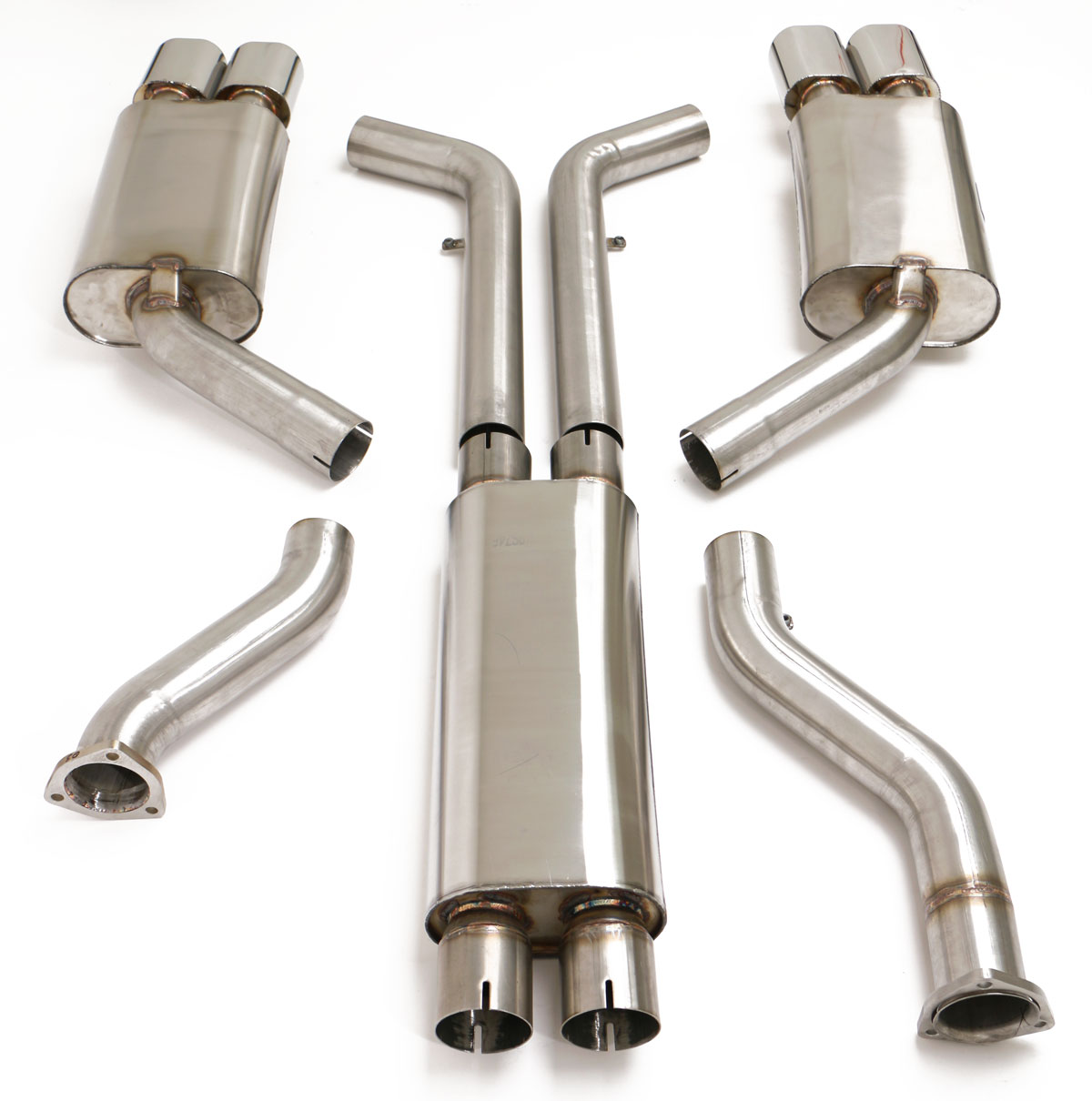 B&B Billy Boat Exhaust FCOR-0005 - Billy Boat B&B Corvette ZR1 - 3 ...