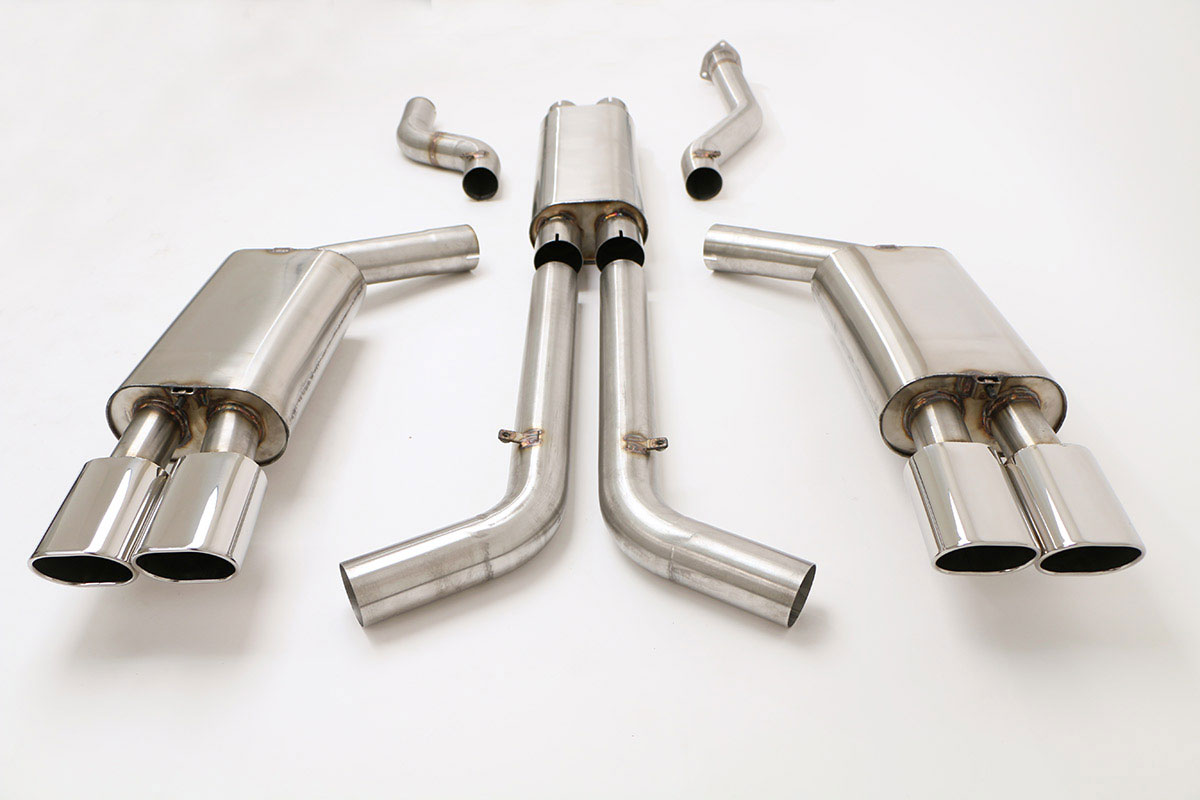 B&B Billy Boat Exhaust FCOR-0065 | Billy Boat B&B Corvette C4 - LT1 3" Exhaust System; 1996-1996