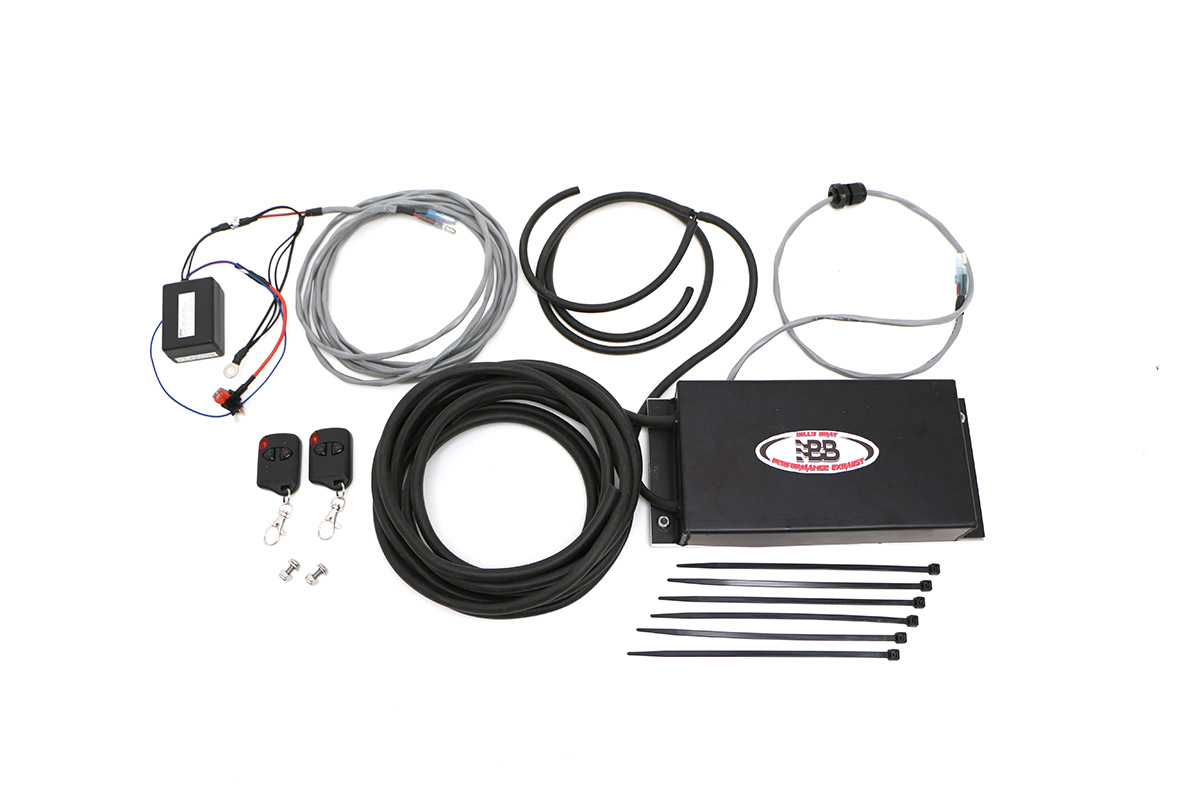 B&B Billy Boat Exhaust FCOR-0468 | Billy Boat B&B Corvette C6 Fusion Retro Control Kit for Non-NPP Corvettes; 2005-2013