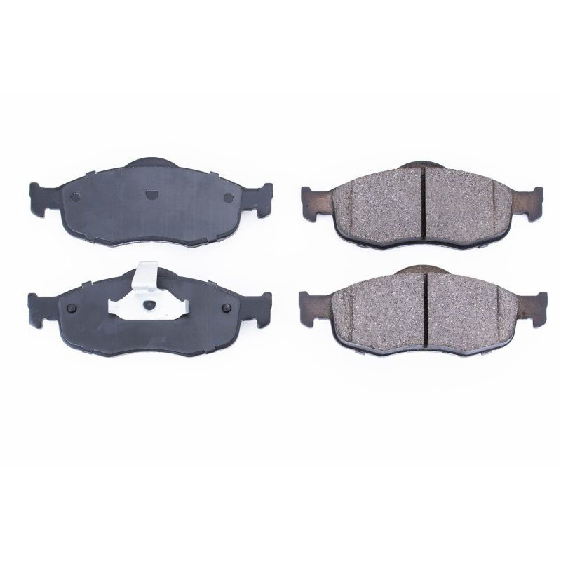 PowerStop 16648 | Power Stop 95-00 Ford Contour Front Z16 Evolution Ceramic Brake Pads; 1995-2000