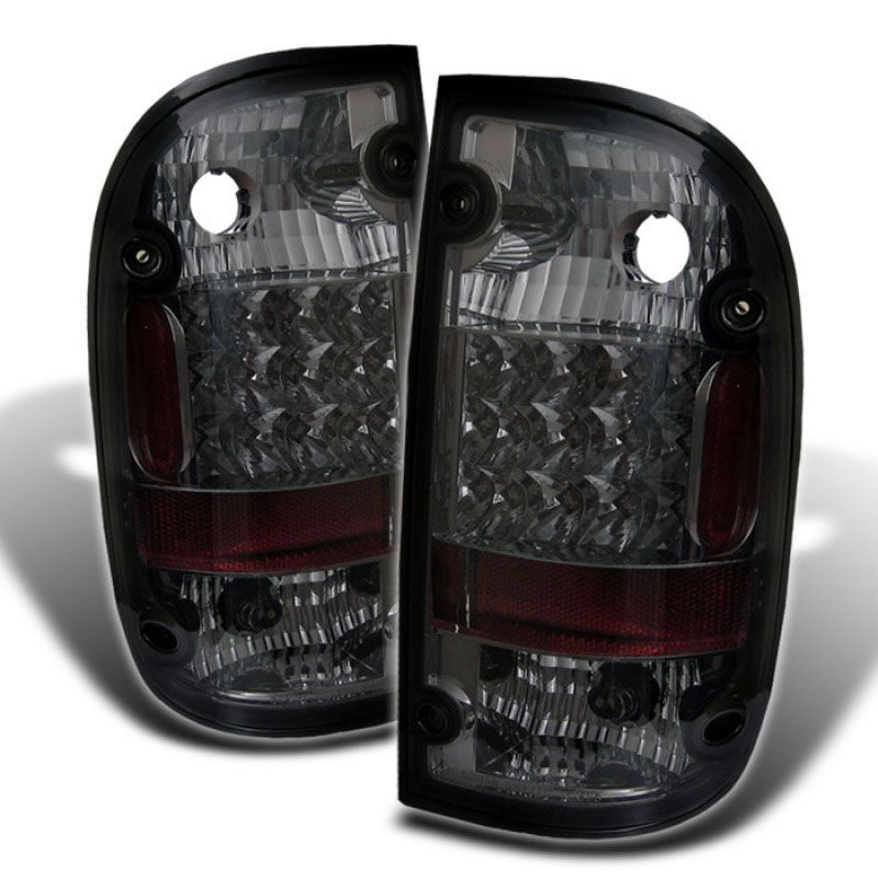 SPYDER 5007889 | Spyder Toyota Tacoma LED Tail Lights - Smoke - (ALT-YD-TT01-LED-SM); 2001-2004