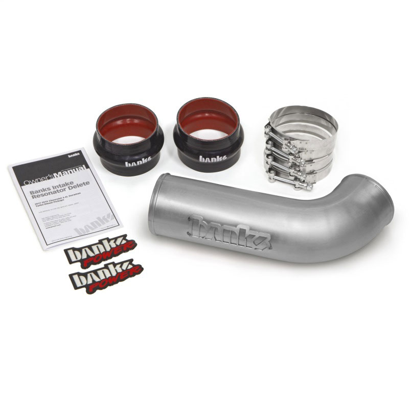 Banks Power 48001 | 17-19 GM 2500/3500 6.6L L5P Intake Resonator Delete System - Natural Finish; 2017-2019