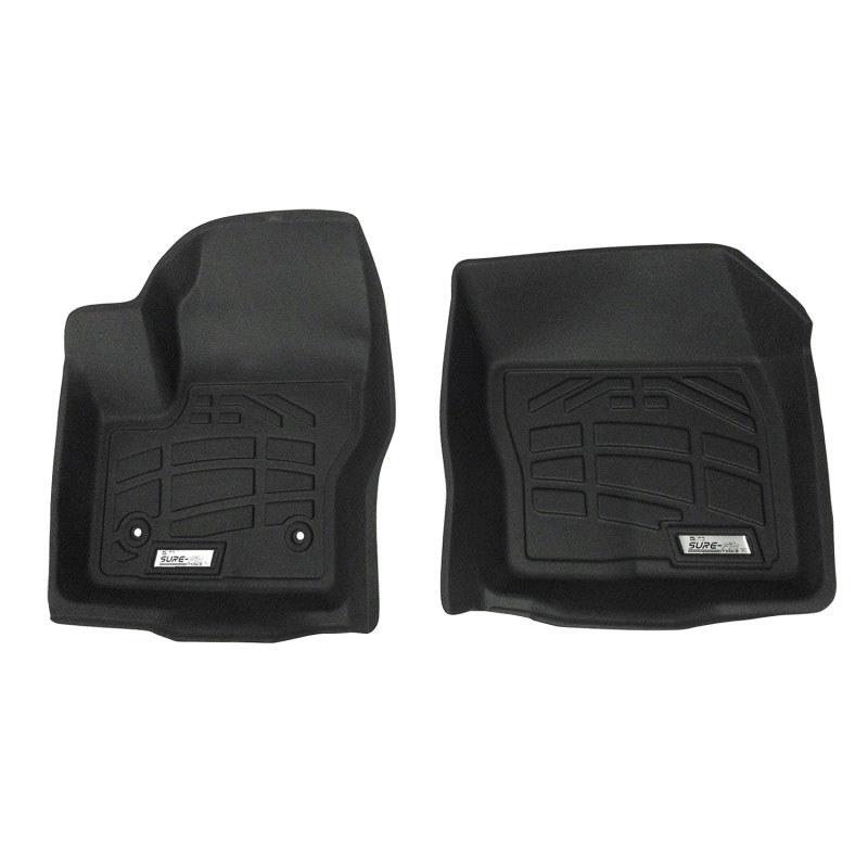 Westin 72-110060 | 2013-2018 Ford Escape Wade Sure-Fit Floor Liners Front - Black; 2013-2018