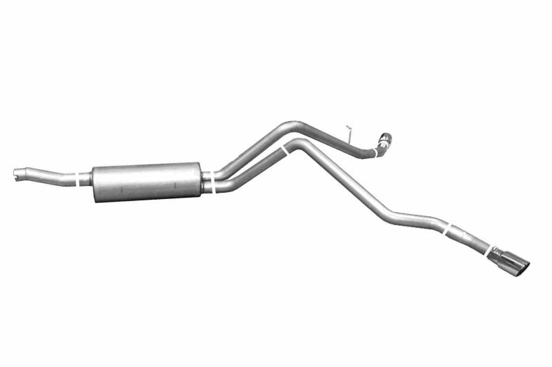 Gibson 69522 | 99-02 Ford Expedition XLT 4.6L 2.5in Cat-Back Dual Extreme Exhaust - Stainless; 1999-2002