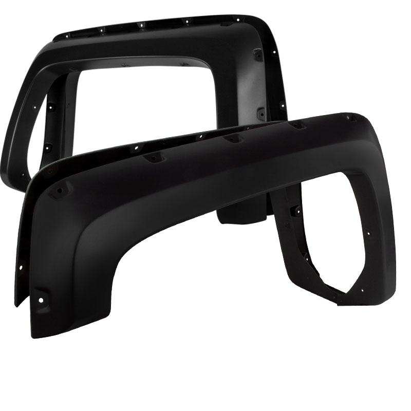 Spec-D Tuning fdf-siv14a-pk-mp | SPEC-D Tuning Chevrolet Silverado Fender Flare; 2015-2016