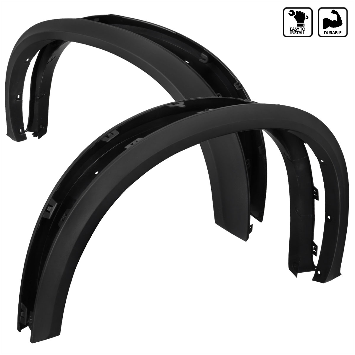 Spec-D Tuning fdf-x507bk-gl | SPEC-D Tuning BMW E70 Wheel Arch Extensions; 2007-2013