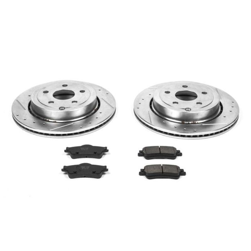 PowerStop k5528 | Power Stop 11-17 Chevrolet Caprice Rear Z23 Evolution Sport Brake Kit; 2011-2017