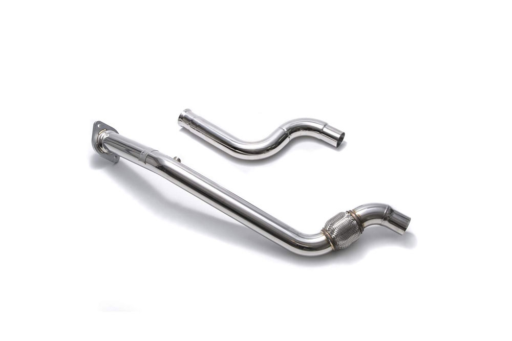 Armytrix FDM65-DD | ARMYTRIX High-Flow Performance Race Pipe Ford Mustang GT; 2015-2019