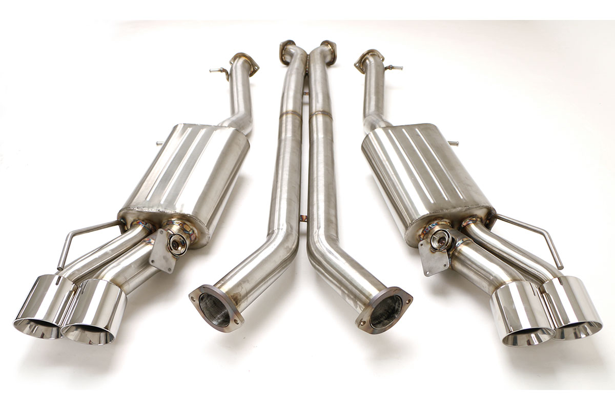 B&B Billy Boat Exhaust FDOM-0330 | B&B Billy Boat Cadillac CTS-V Sedan Fusion Exhaust System; 2015-2019