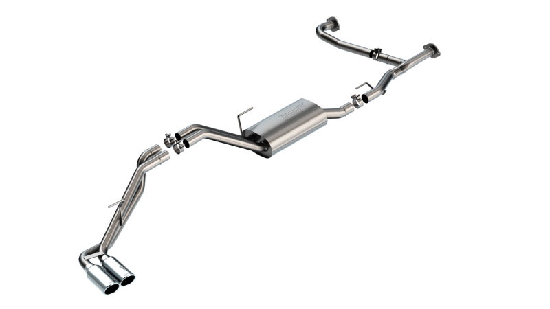 Borla 140919 | 22-23 Nissan Frontier 3.8L V6 2WD/4WD AT S-Type Catback Exhaust - Polished Tips; 2022-2023