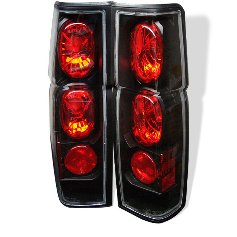 SPYDER 5006875 | Spyder Nissan Hardbody Altezza Tail Lights - Black - (ALT-YD-NH86-BK); 1986-1997