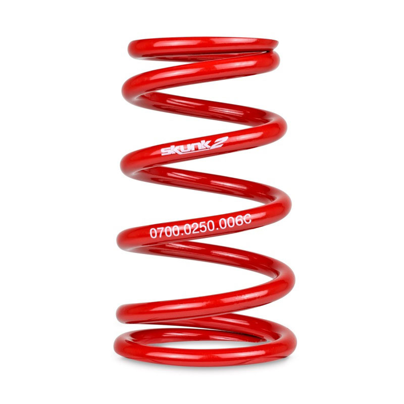 Skunk2 Racing 521-99-1120 | Skunk2 Universal Race Spring (Cone Taper) - 7 in.L - 2.5 in.ID - 6kg/mm (0700.250.006C)