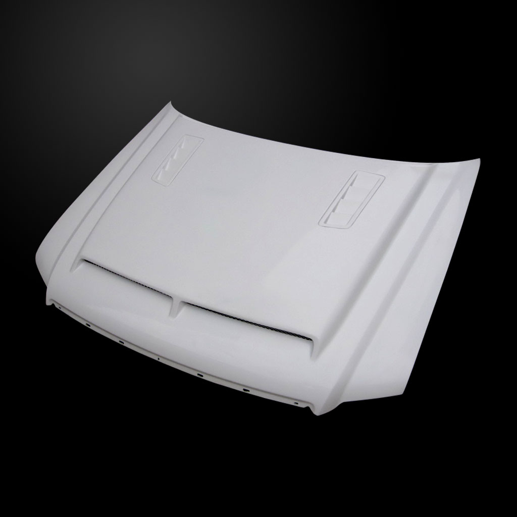 Amerihood FEPL06AHTEFHW | Ford Explorer Type-E Style Functional Ram Air Hood; 2006-2010