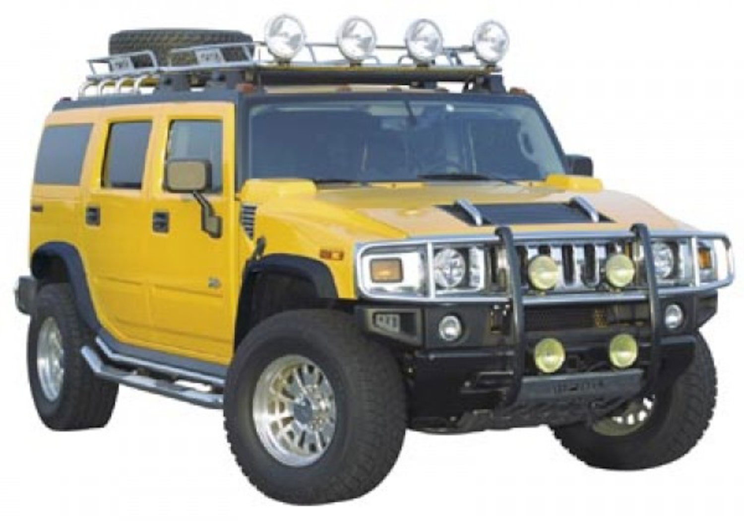 Stillen ff3500 | STILLEN Fender Flare Kit 03-09 Hummer H2 (6 Pc) - Urethane; 2003-2009