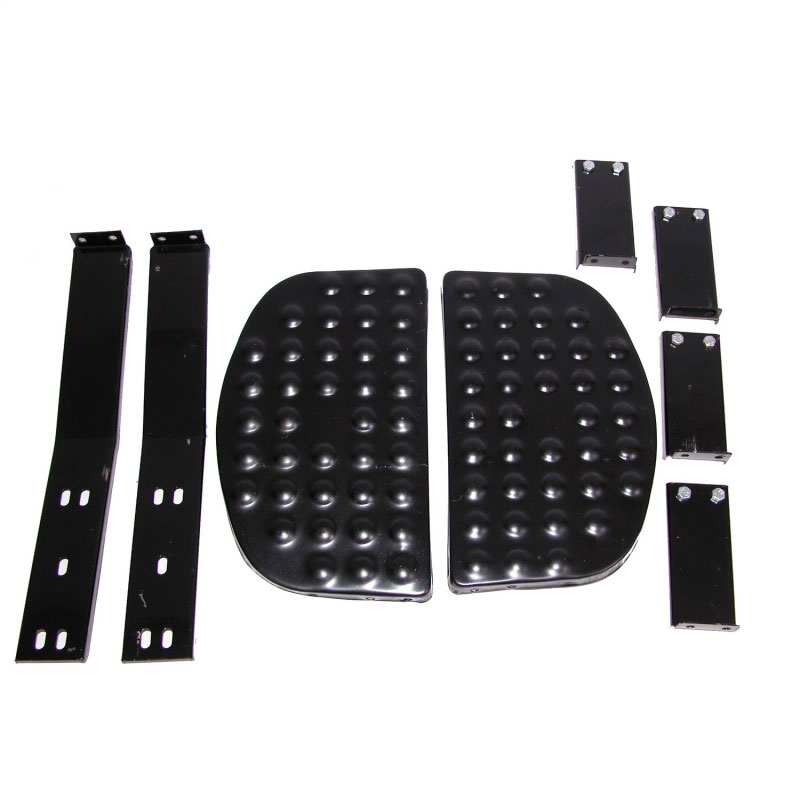 Omix 12025.34 | Side Step Kit Black Universal Application