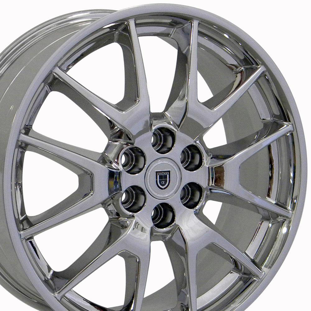 OE Wheels ca12-20080-6120-53c | 20 Replica Wheel CA12 Cadillac SRX Rim 20x8 Chrome Wheel Cadillac SRX 2010-2017; 2010-2017