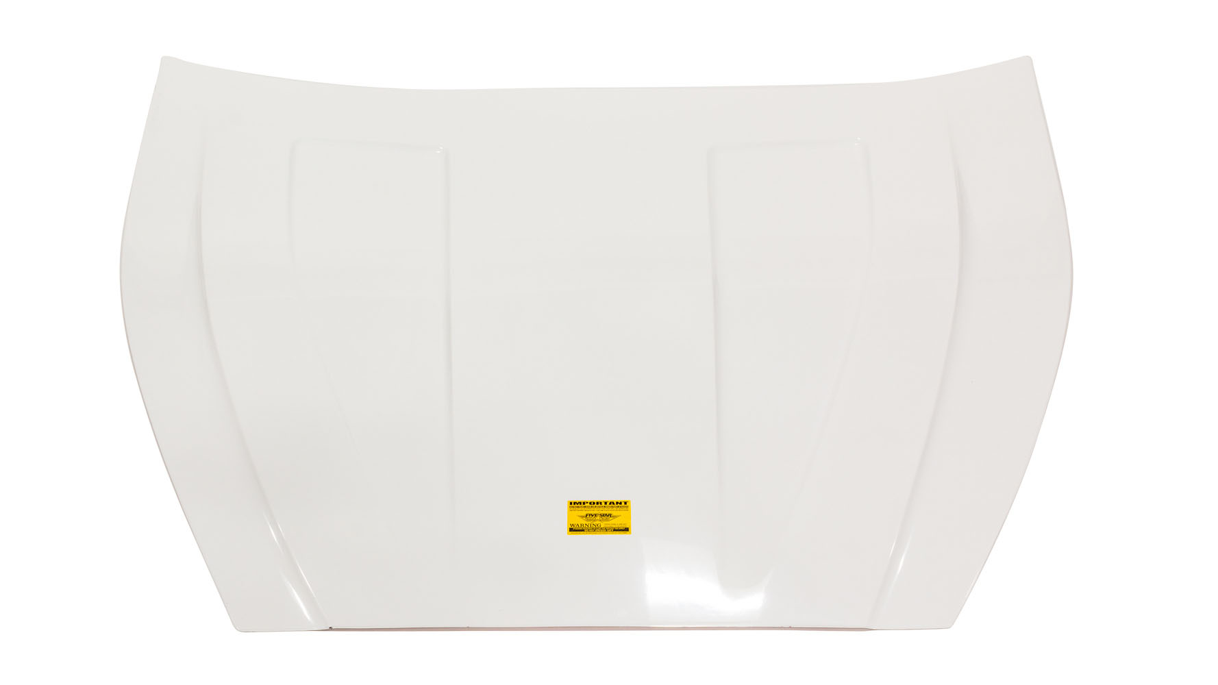 Fivestar 2100133011w | FIVESTAR 2019 Truck Hood White Composite