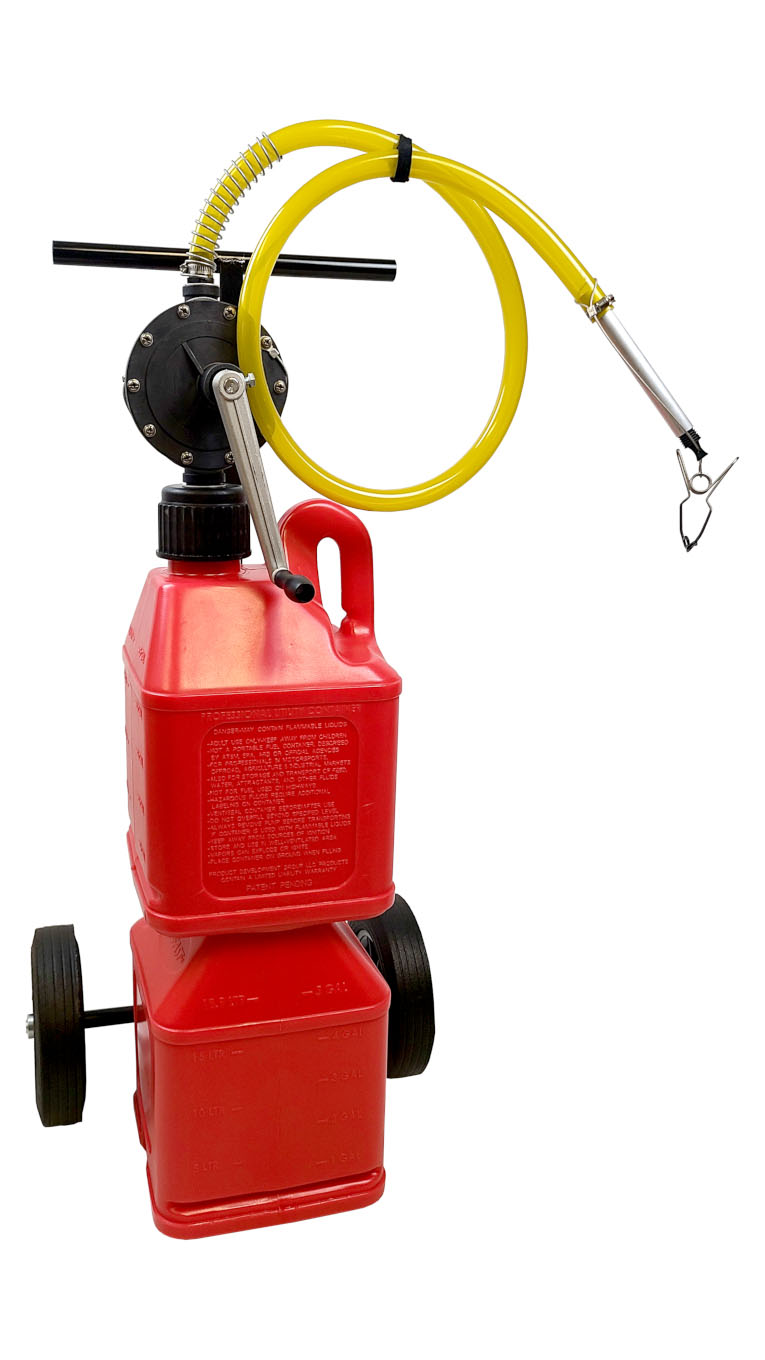 Flo-Fast 30125-r | FLO-FAST Transfer Pump Pro Model (2) 5 Gallon Red