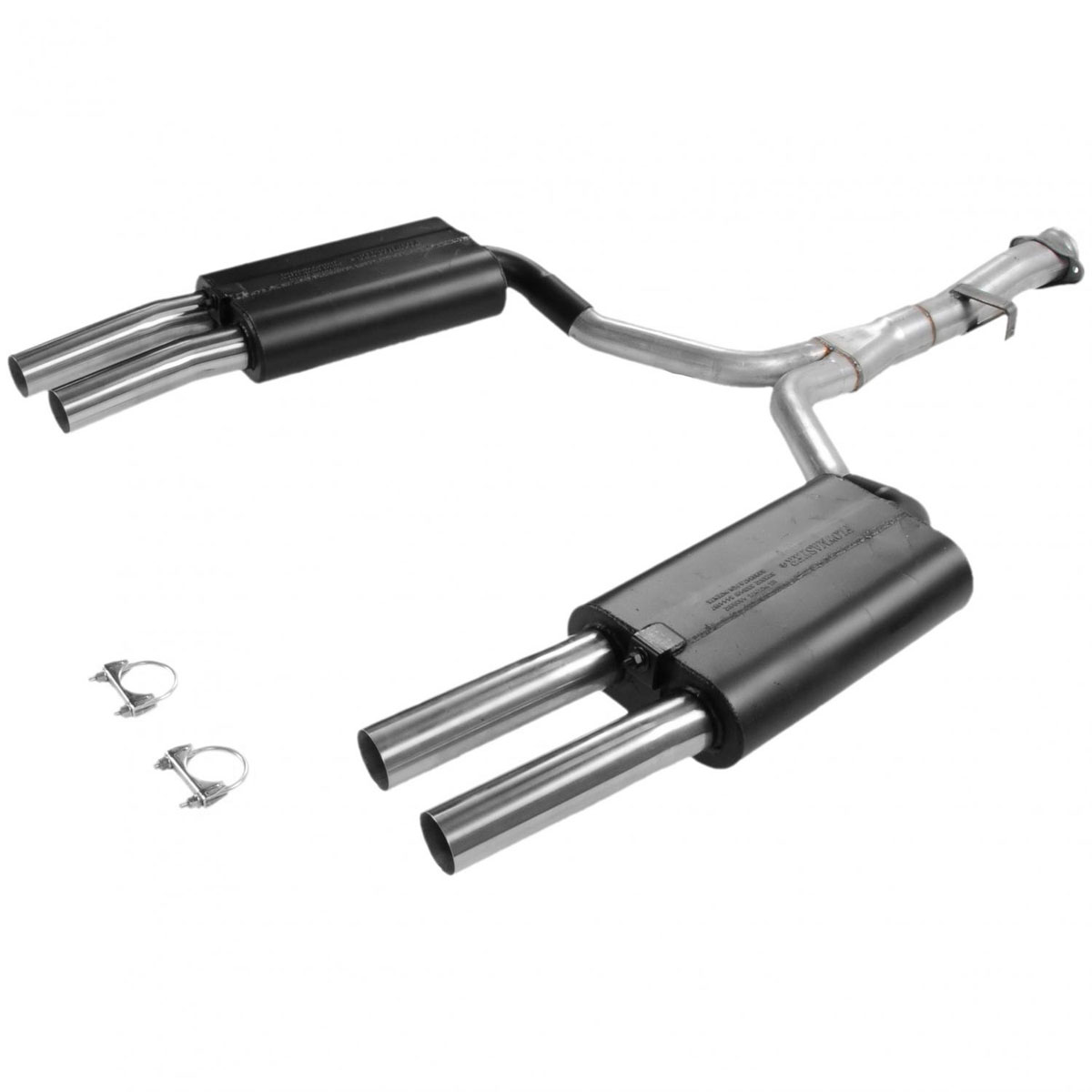 Flowmaster 17153 | Force II Exhaust System Corvette 5.7L; 1986-1990