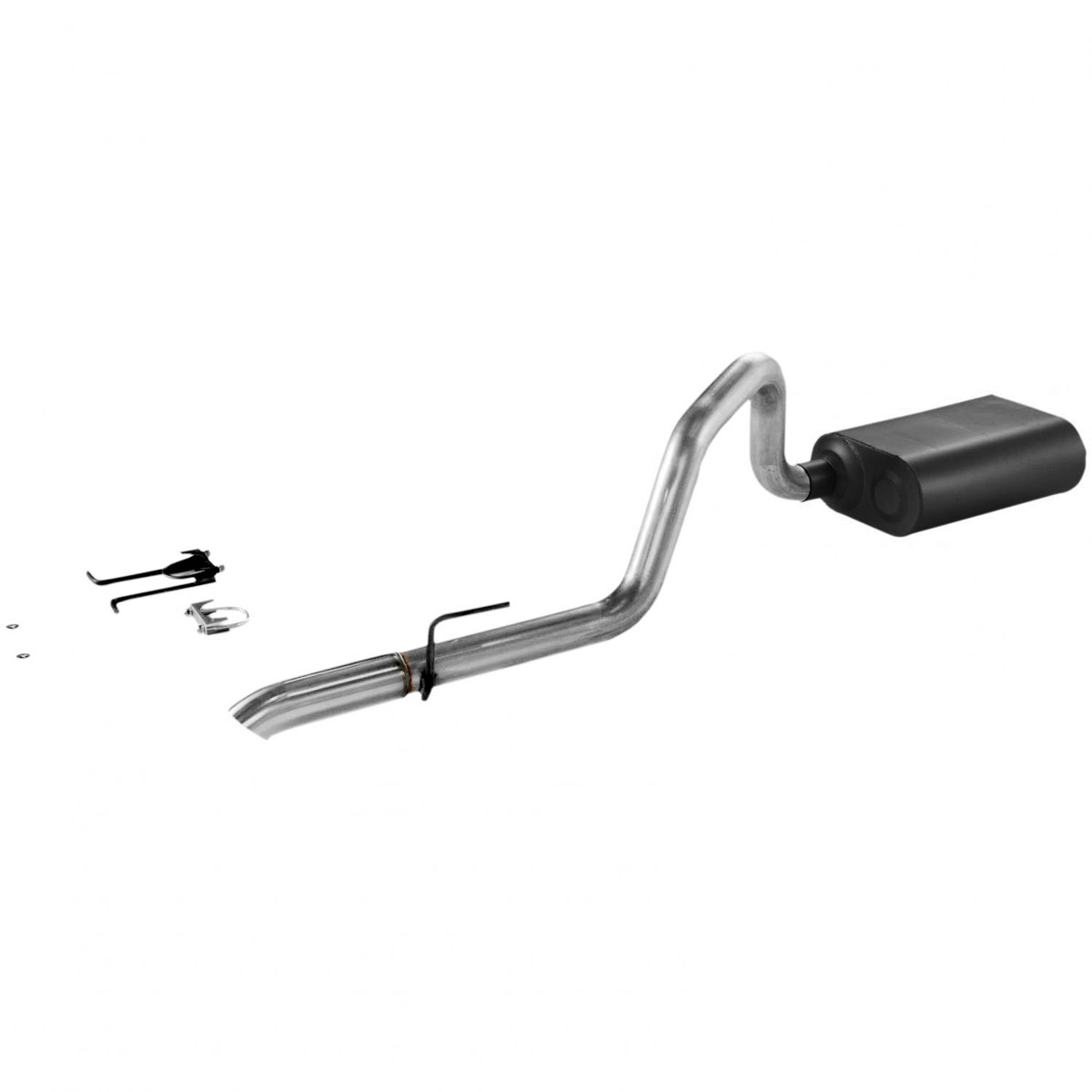 Flowmaster 17272 | Jeep Wrangler 4.0L HO 4 Wheel Drive Only Force II Exhaust System, Single Out Rear; 1991-1996