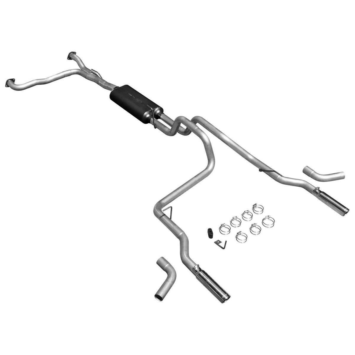 Flowmaster 17406 - Flowmaster American Thunder Exhaust System Nissan ...