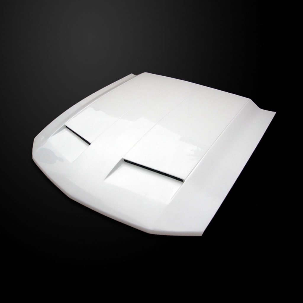 Amerihood FM05AHGTRFH | Ford Mustang Type-GTR Style Functional Ram Air Hood; 2005-2009