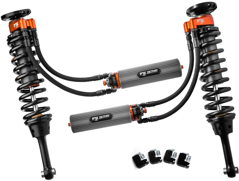 FOX 883-06-140 | Fox Ford Raptor 3.0 Factory Series 7.9in Internal Bypass Remote Res. Front Coilover Set DSC Adjustable; 2017-2018