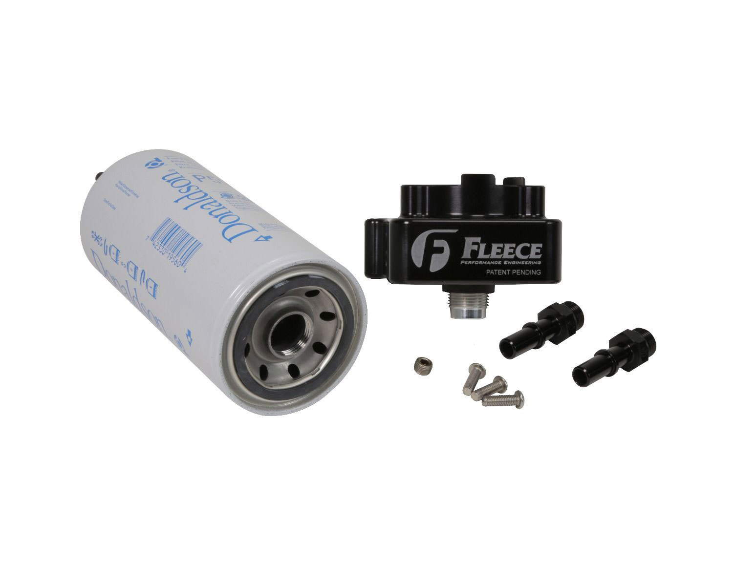 Fleece Performance fpe-l5p-ffba-1719 | 17-19 GM Duramax 6.6L L5P Fuel Filter Upgrade Kit; 2017-2019