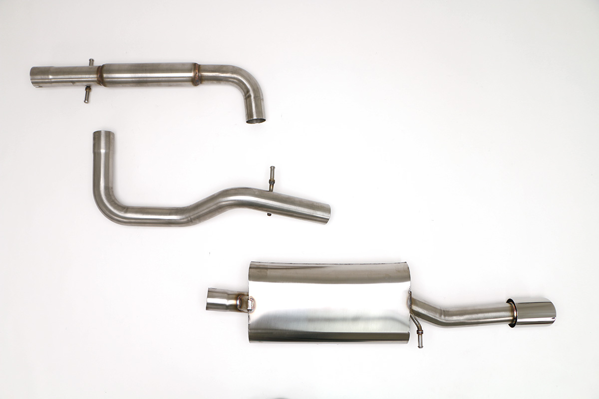 B&B Billy Boat Exhaust FPIM-0212 | Billy Boat B&B Volkswagen Jetta / GLI - MK4 GLI Catback 2.5" w/Single Tip; 2003-2005