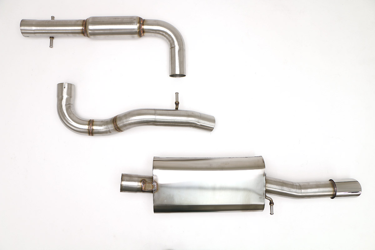 B&B Billy Boat Exhaust FPIM-0220 | Billy Boat B&B Volkswagen Jetta / GLI - MK4 GLI Catback 3" w/Single Tip; 2003-2005